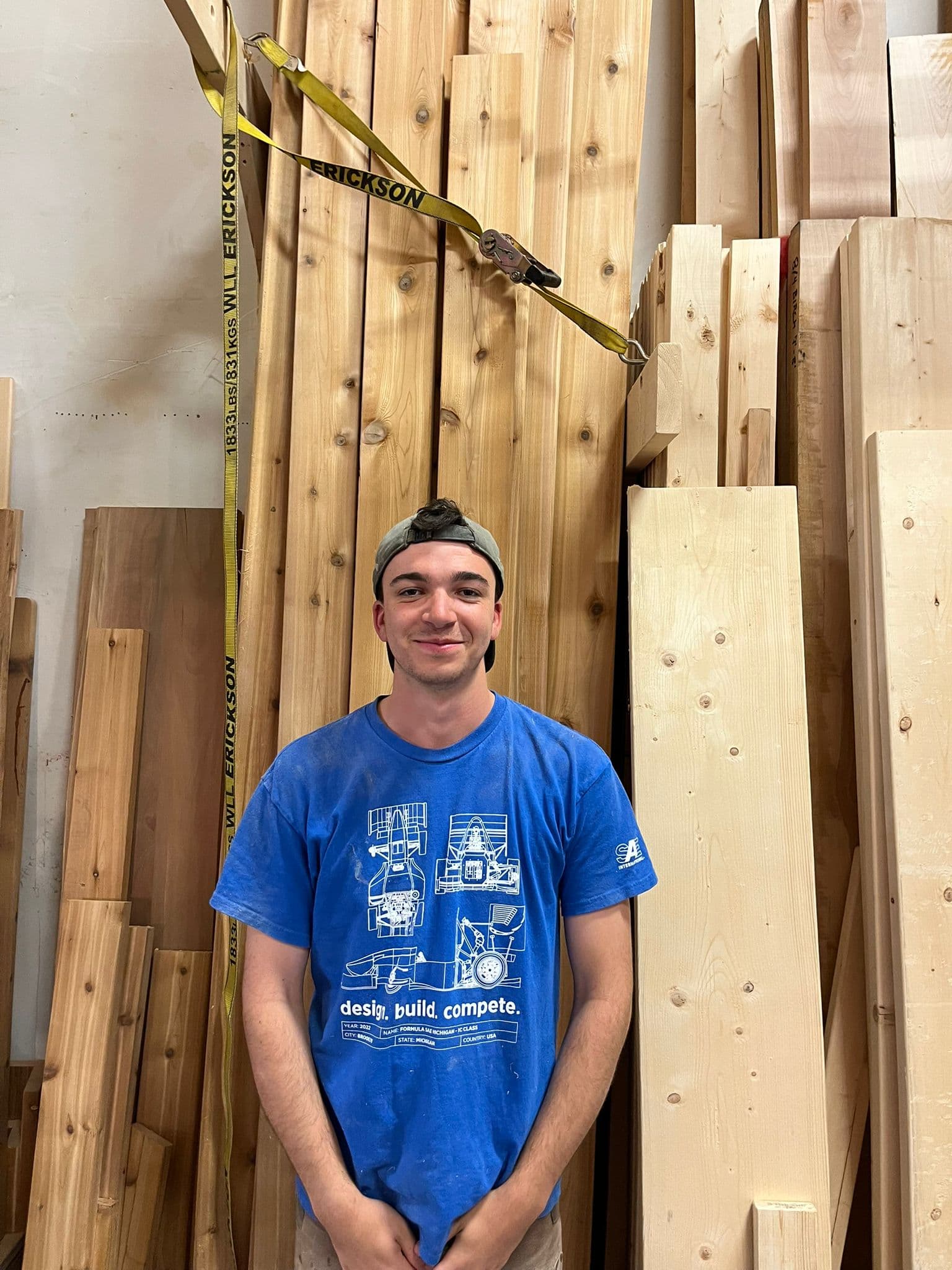 Lucas, Adrift Furniture Co. team